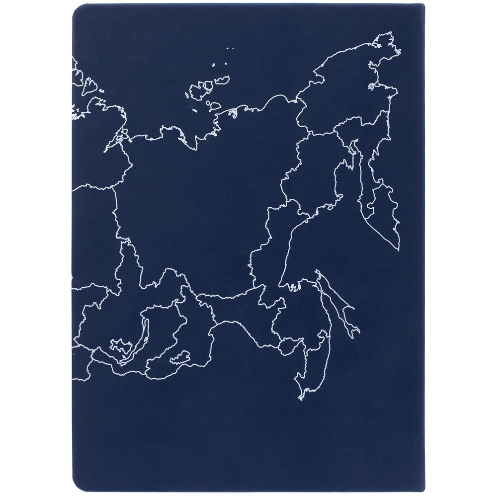 Ежедневник «Открывая Россию», синий / Миниатюра WWW (1000)