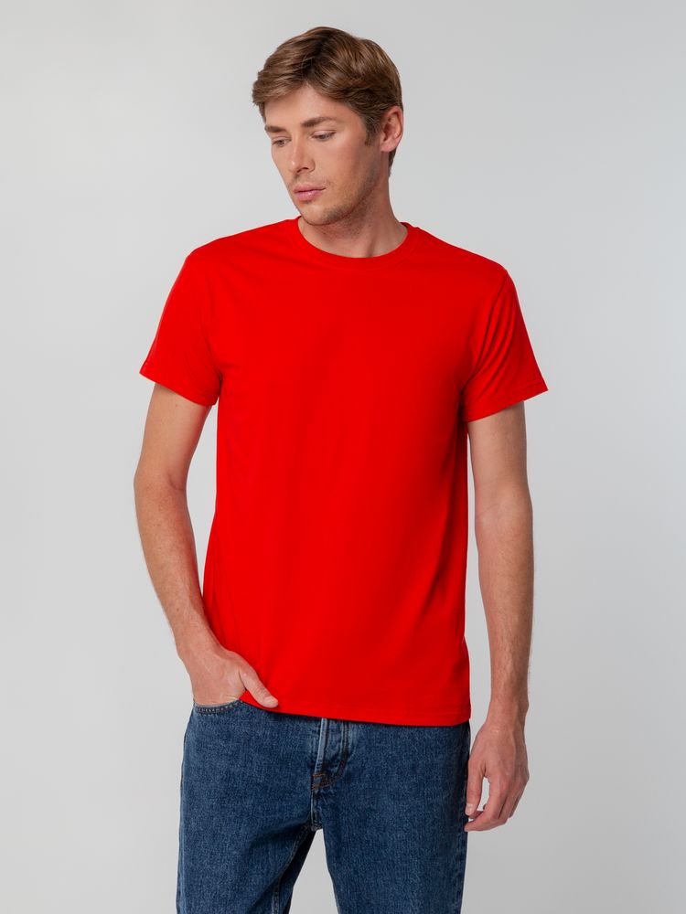 Футболка унисекс T-bolka 140, красная / Миниатюра WWW (1000)