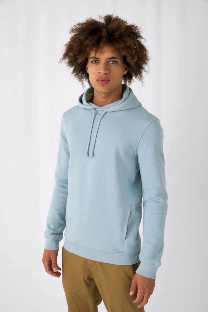 Толстовка с капюшоном унисекс BNC Organic, бордовая / Миниатюра WWW (1000)