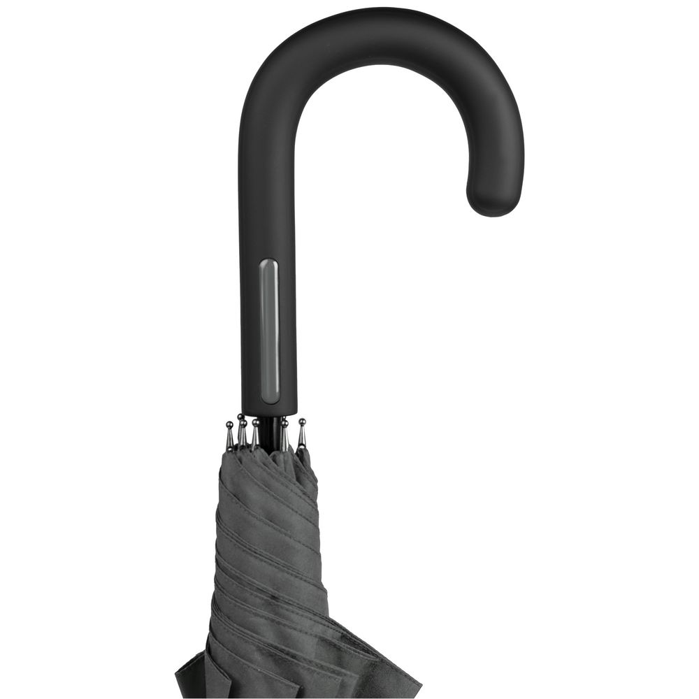 Зонт-трость Glasgow, серый / Миниатюра WWW (1000)