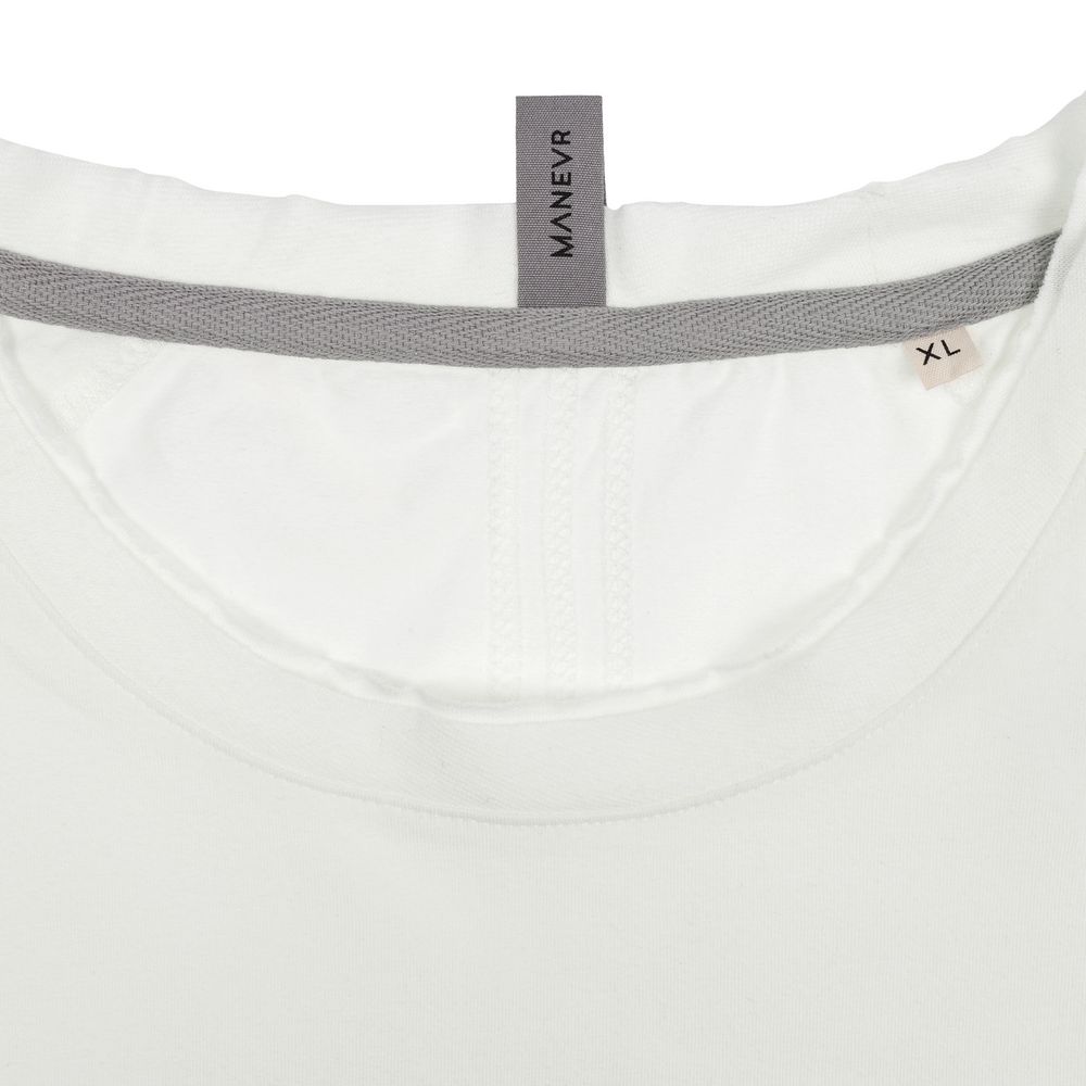 Футболка унисекс Vozduh 1.0, белая / Миниатюра WWW (1000)