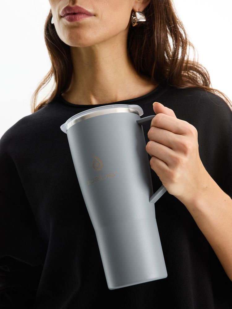 Термостакан Kasumigaoka, серый / Миниатюра WWW (1000)