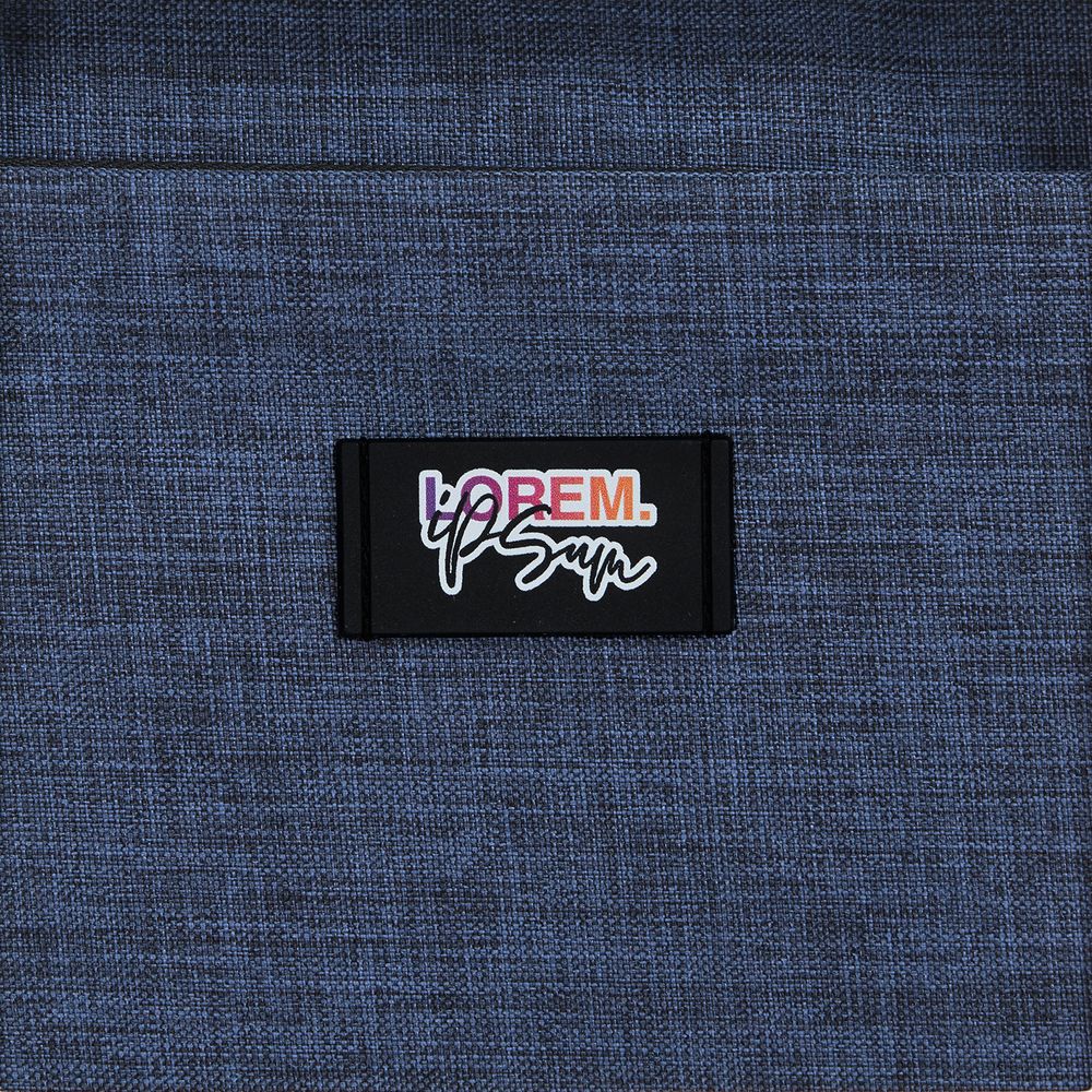 Сумка для ноутбука Delegate, синяя / Миниатюра нанесения (1000)