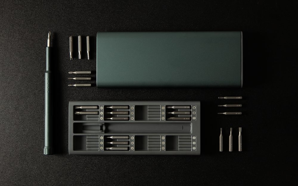 Набор отверток Vinto, серо-голубой / Миниатюра имиджевого (1000)