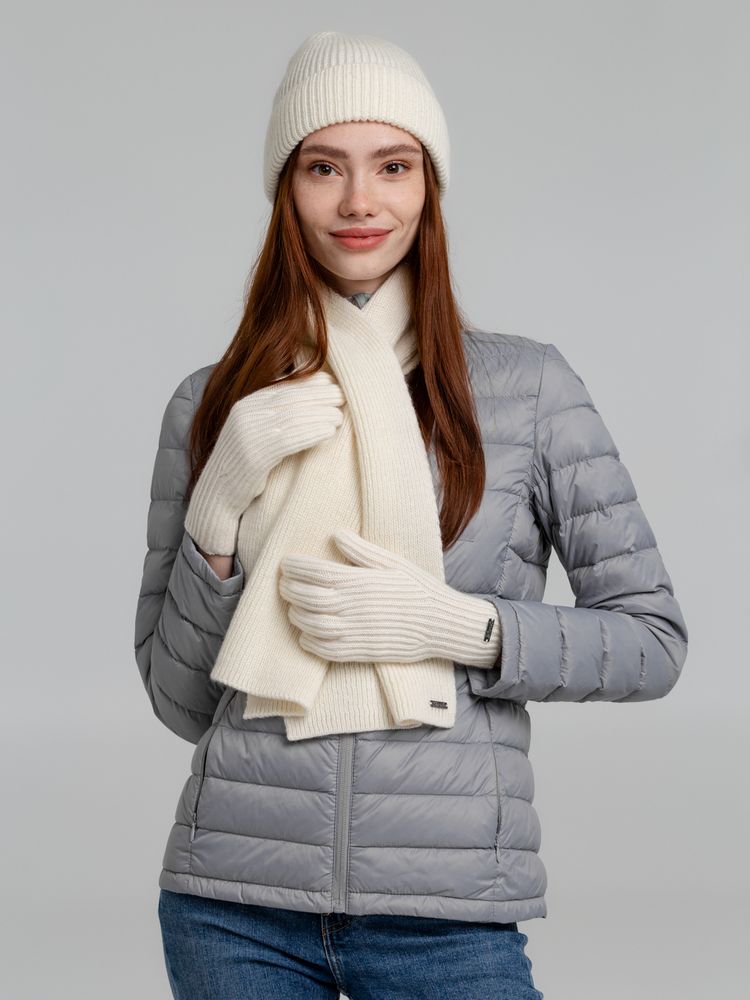 Перчатки Bernard, молочно-белые / Миниатюра WWW (1000)