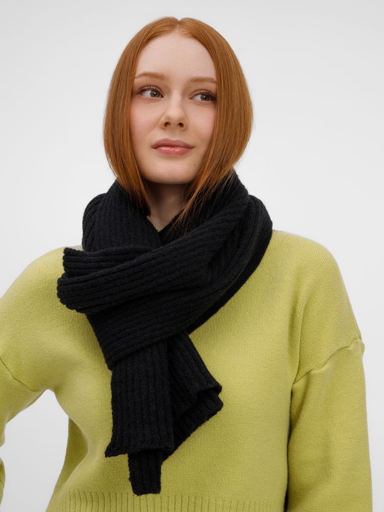 Шарф Laconi, черный / Миниатюра WWW (1000)