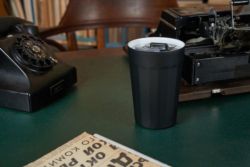 Термостакан iconyMug, черный / Миниатюра WWW (1000)