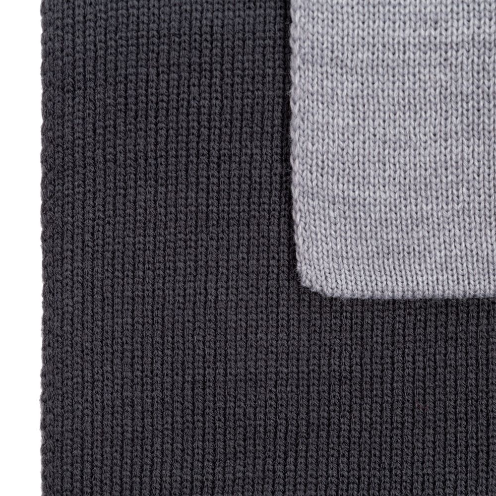 Шарф Real Talk Duo, светло-серый меланж / Миниатюра WWW (1000)