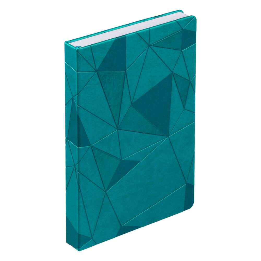 Ежедневник Gems, недатированный, бирюзовый / Миниатюра WWW (1000)