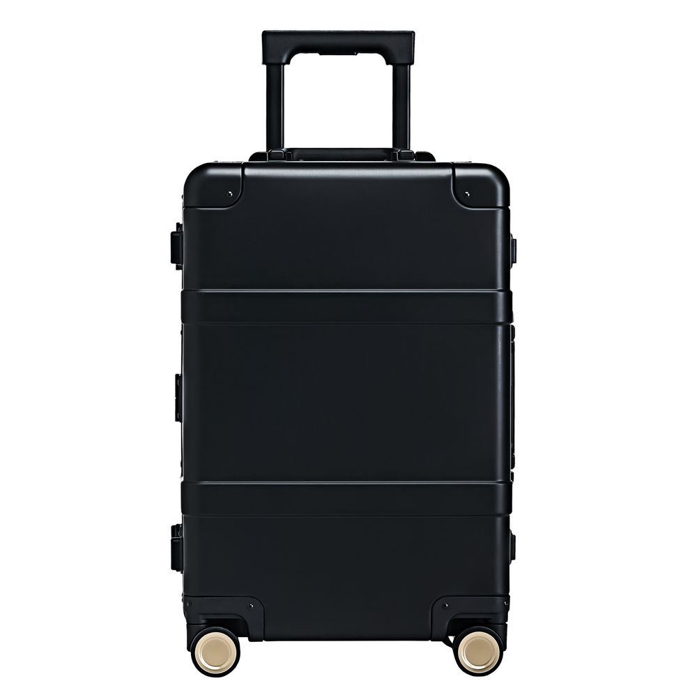 Чемодан Metal Luggage, черный / Миниатюра WWW (1000)