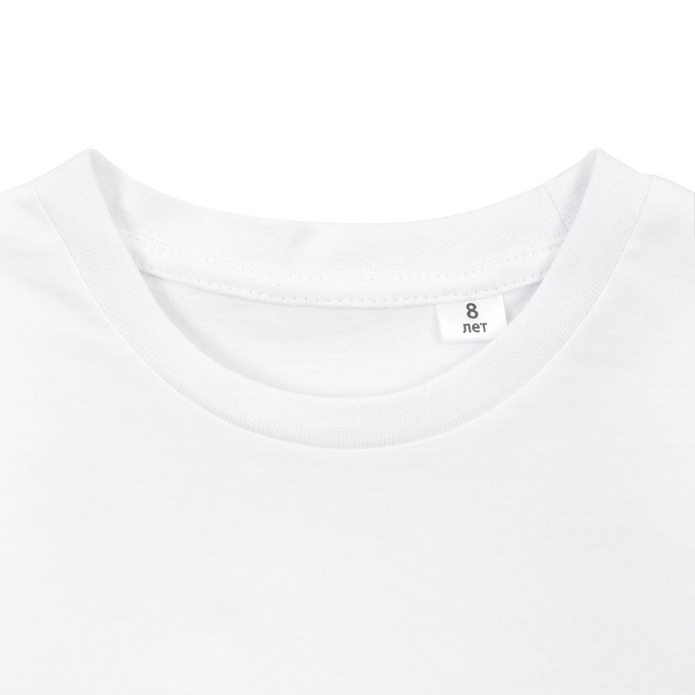 Футболка детская Simpler, белая / Миниатюра WWW (1000)