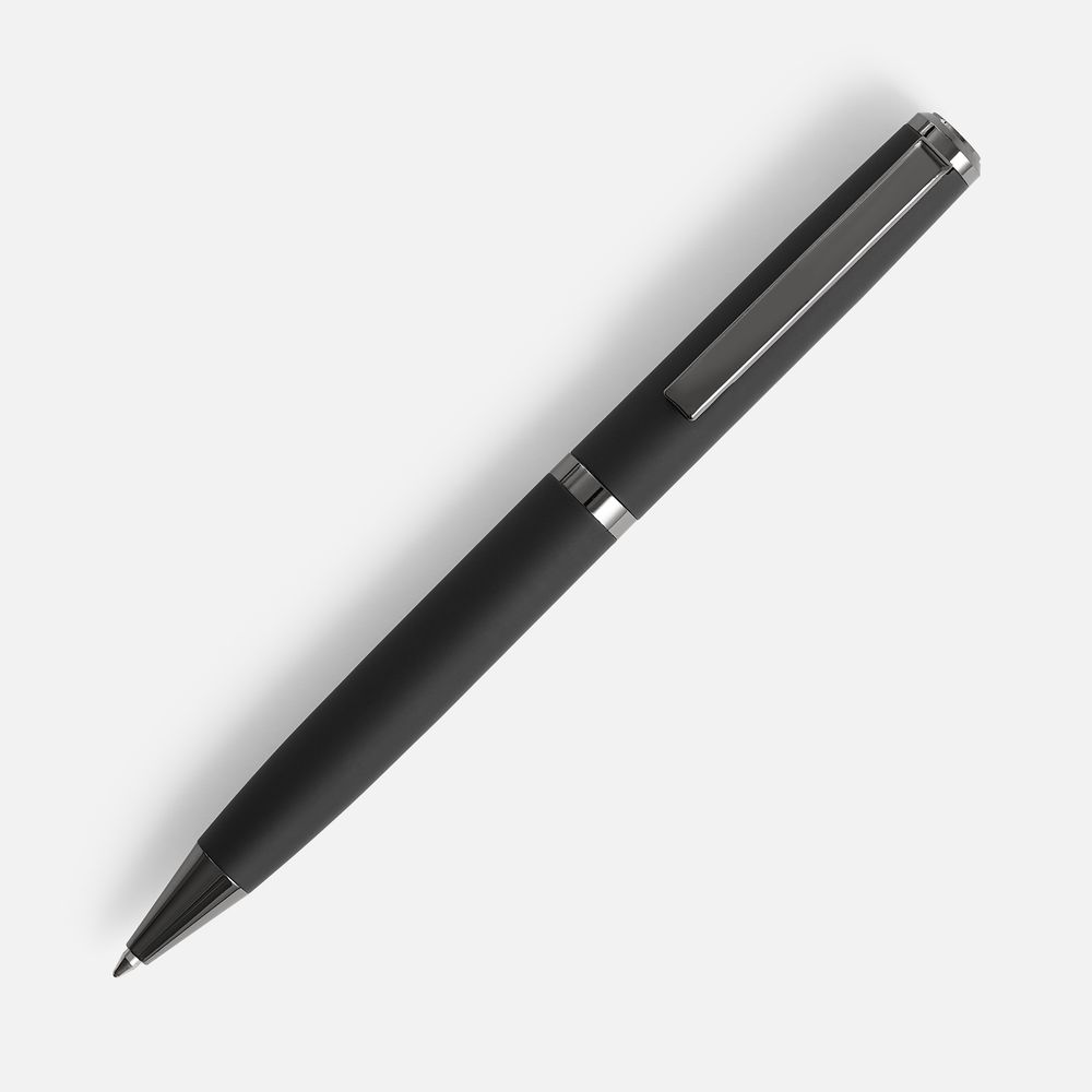 Ручка шариковая Inkish Gunmetal, черная / Миниатюра WWW (1000)
