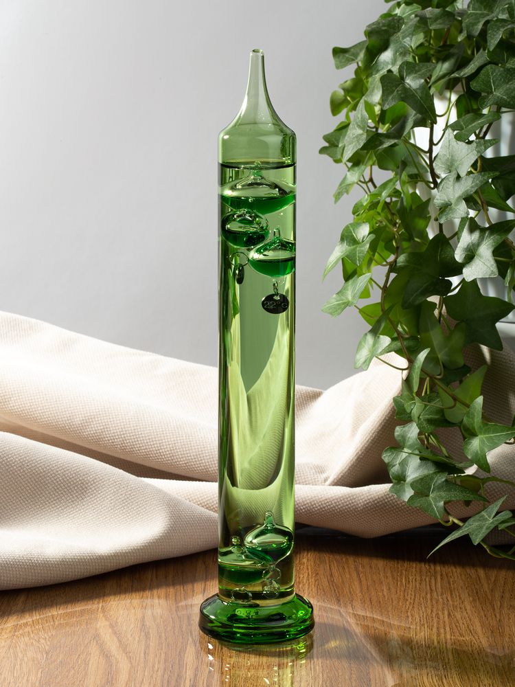 Термометр стеклянный «Галилео», зеленый / Миниатюра WWW (1000)