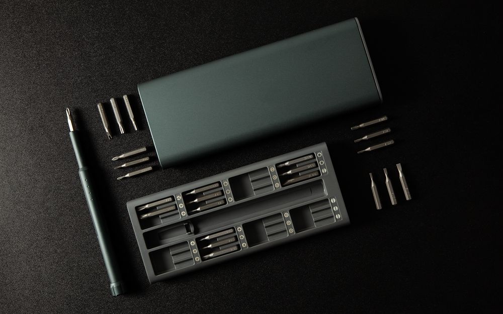 Набор отверток Vinto, серо-голубой / Миниатюра имиджевого (1000)