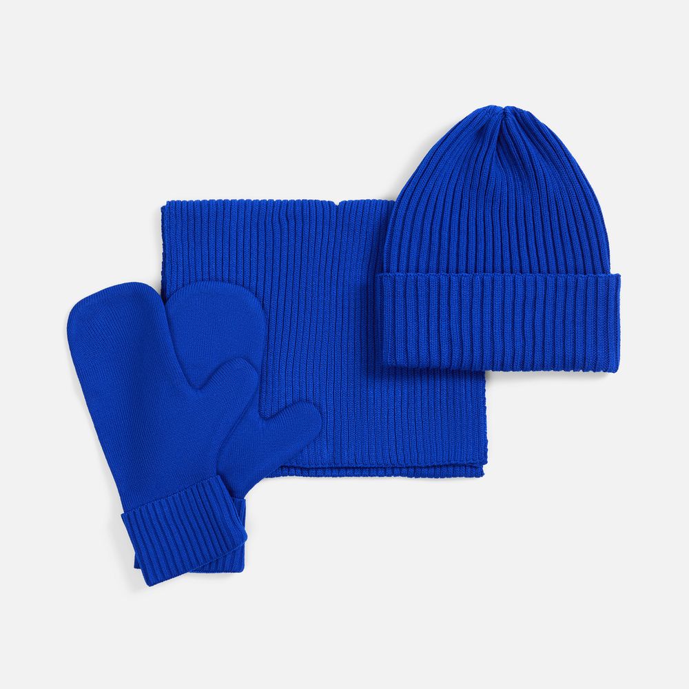 Шарф Yong, синий / Миниатюра WWW (1000)