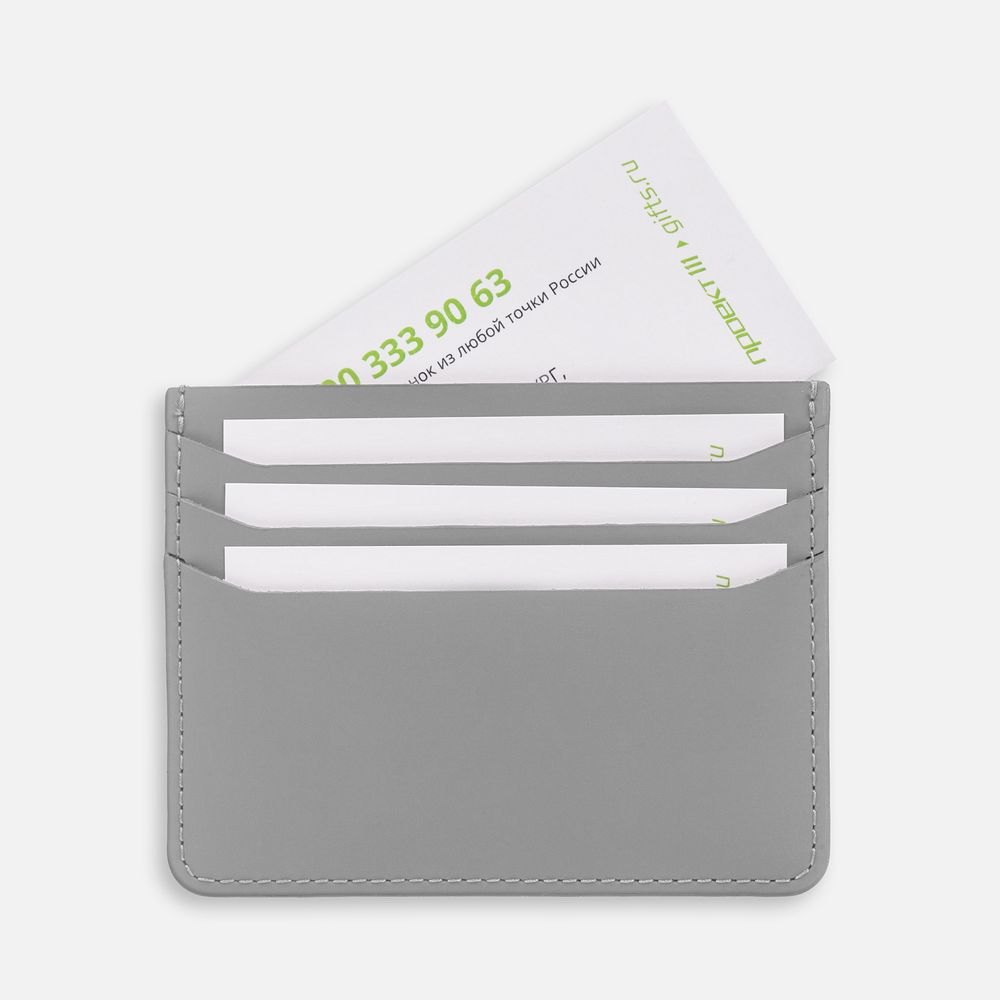 Чехол для карт Alaska, серый / Миниатюра WWW (1000)