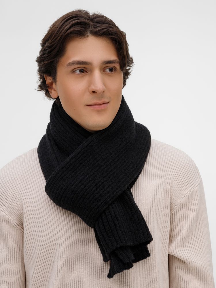 Шарф Laconi, черный / Миниатюра WWW (1000)