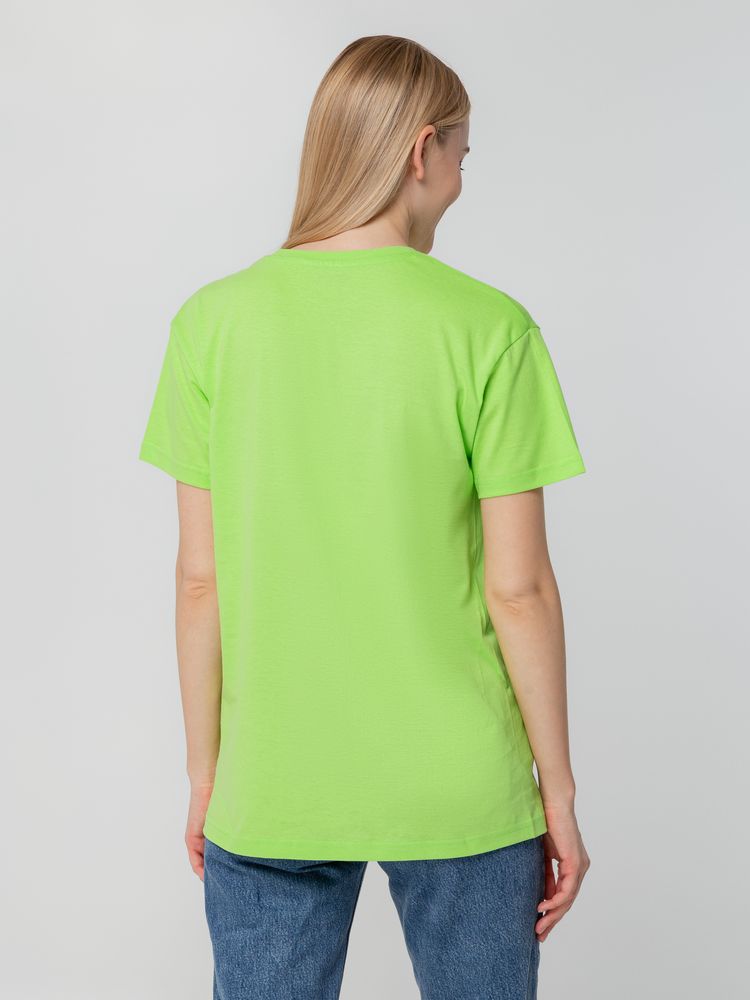 Футболка унисекс T-bolka 140, зеленое яблоко / Миниатюра WWW (1000)