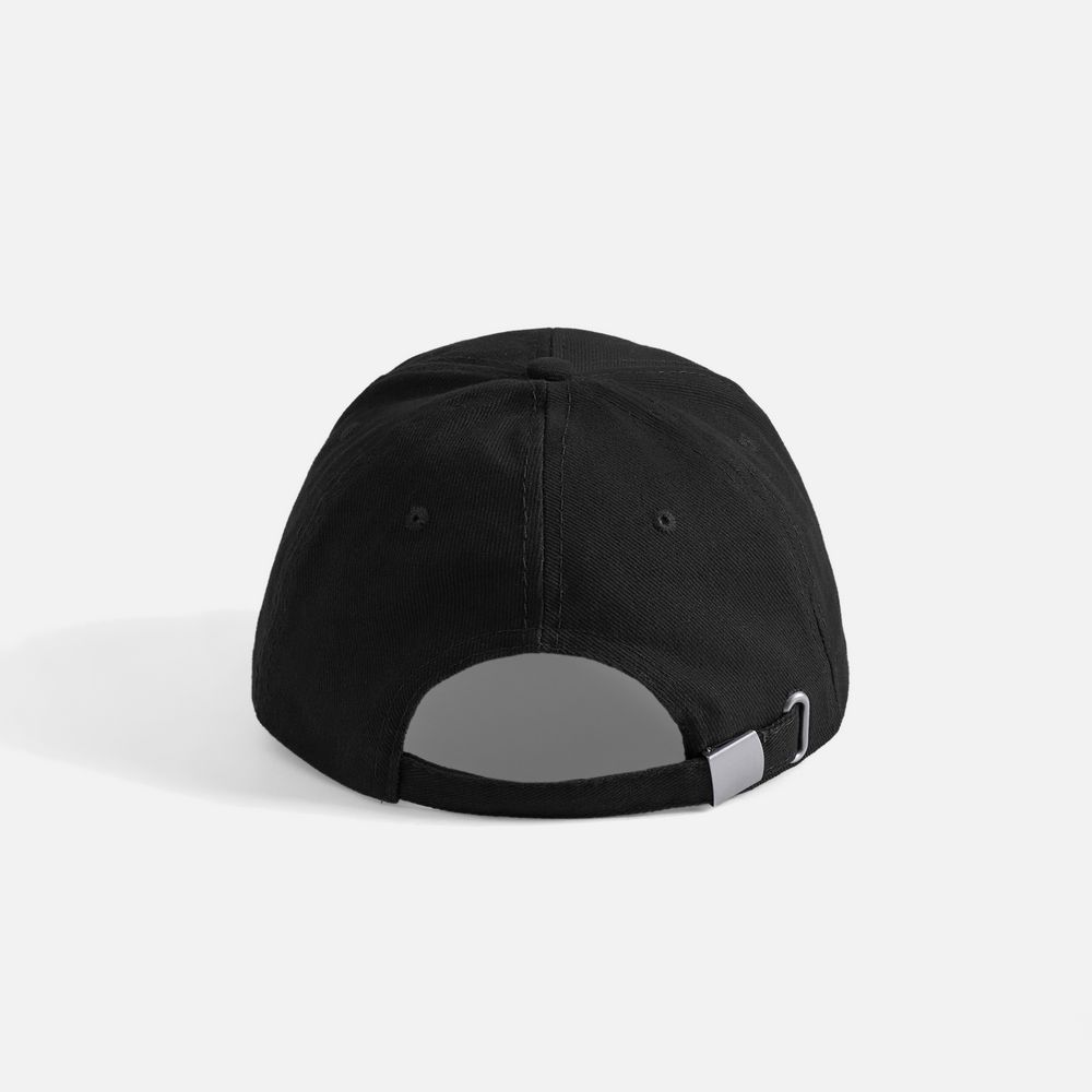 Бейсболка Buffalo, черная с ярко-синим / Миниатюра WWW (1000)