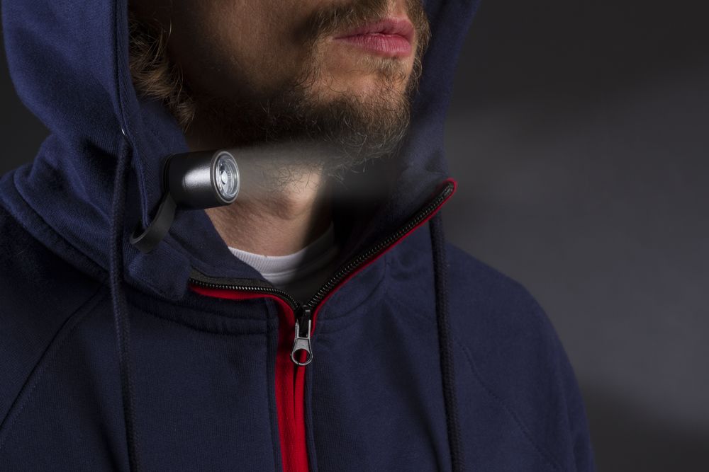 Фонарик Eco Run, красный / Миниатюра WWW (1000)