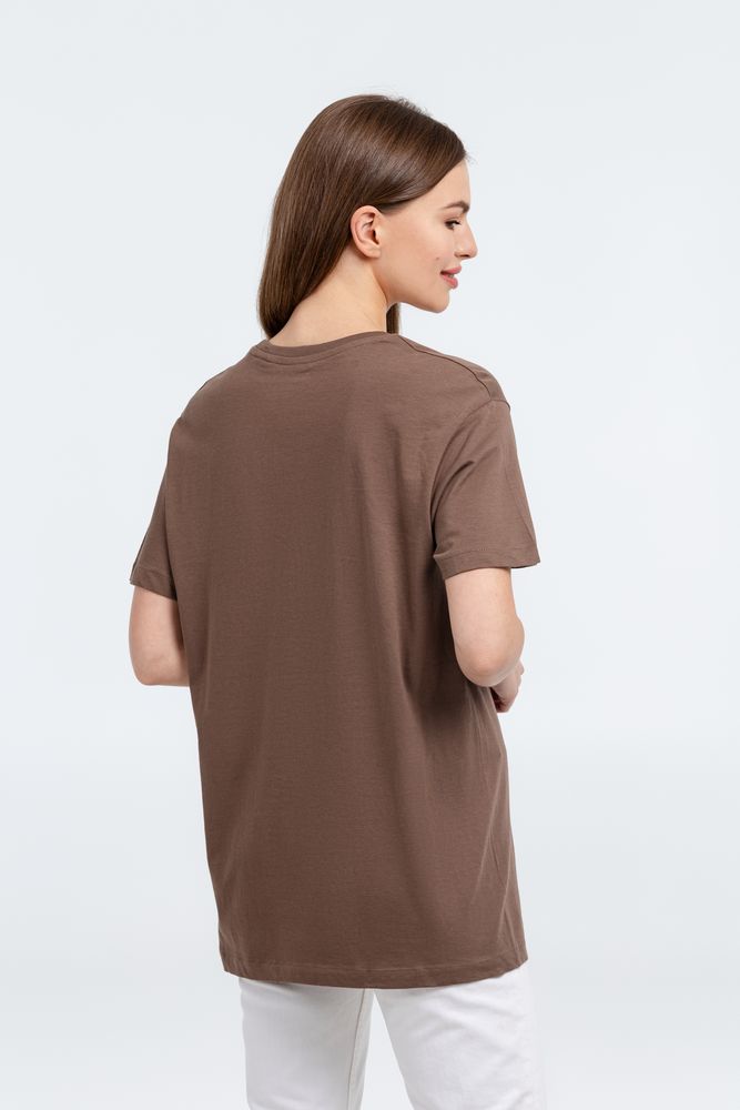 Футболка «Осенило», шоколадно-коричневая / Миниатюра WWW (1000)