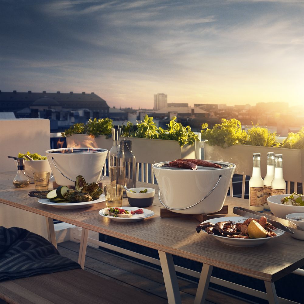 Гриль настольный Grill, белый / Миниатюра WWW (1000)