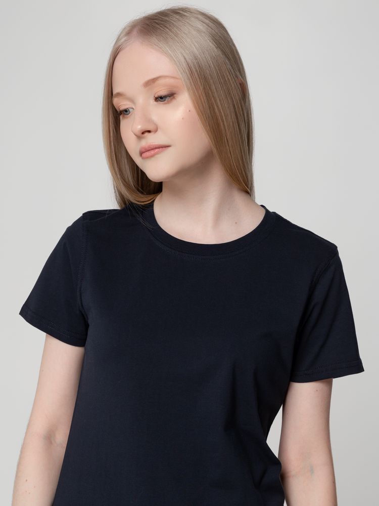 Футболка женская T-bolka Lady, темно-синяя / Миниатюра WWW (1000)