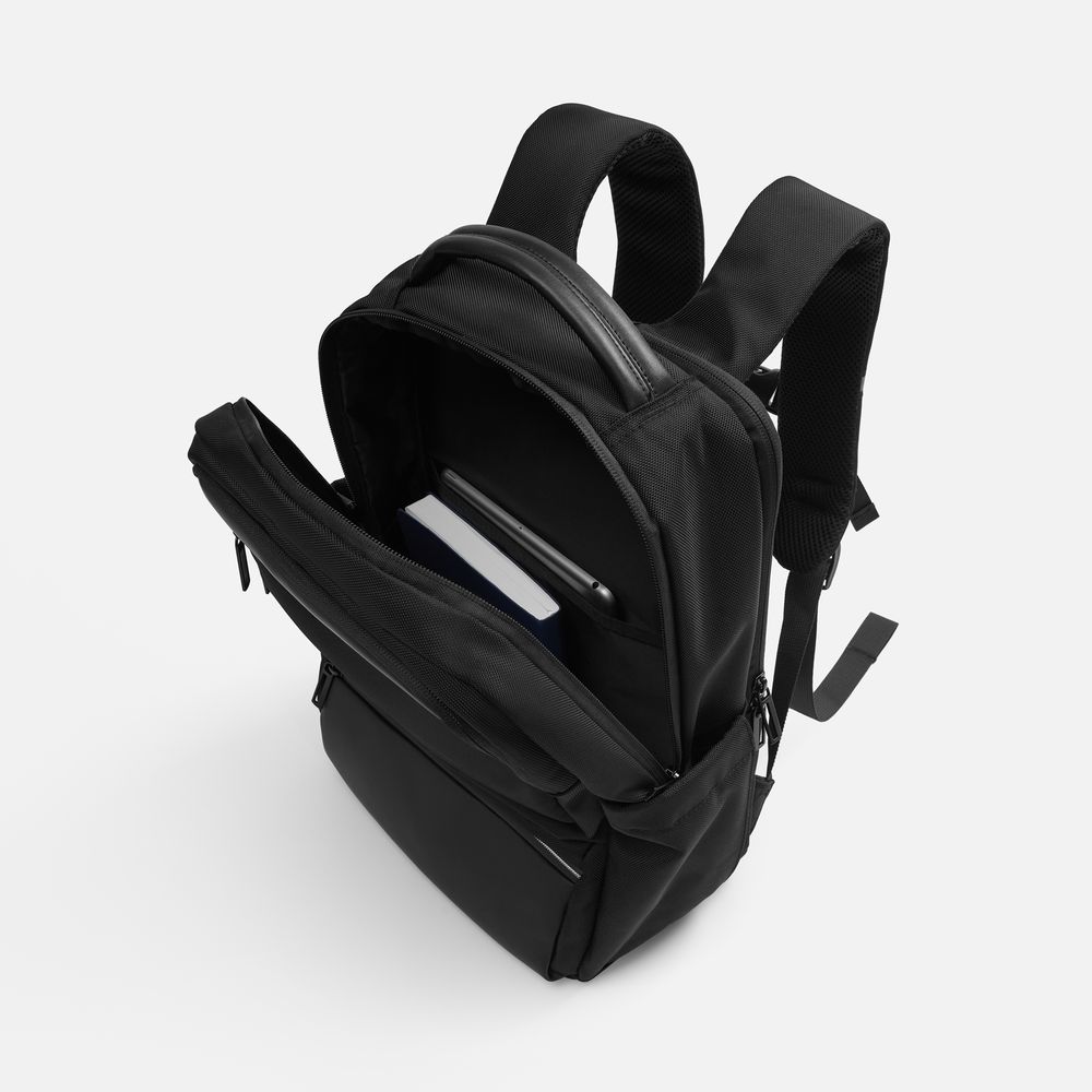 Рюкзак neoPolis, черный / Миниатюра WWW (1000)