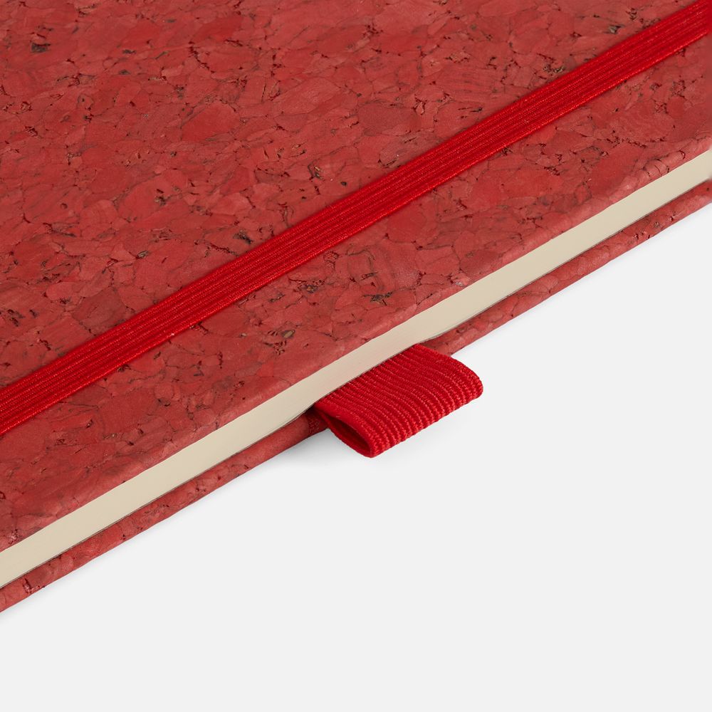 Блокнот Cork County, красный / Миниатюра WWW (1000)