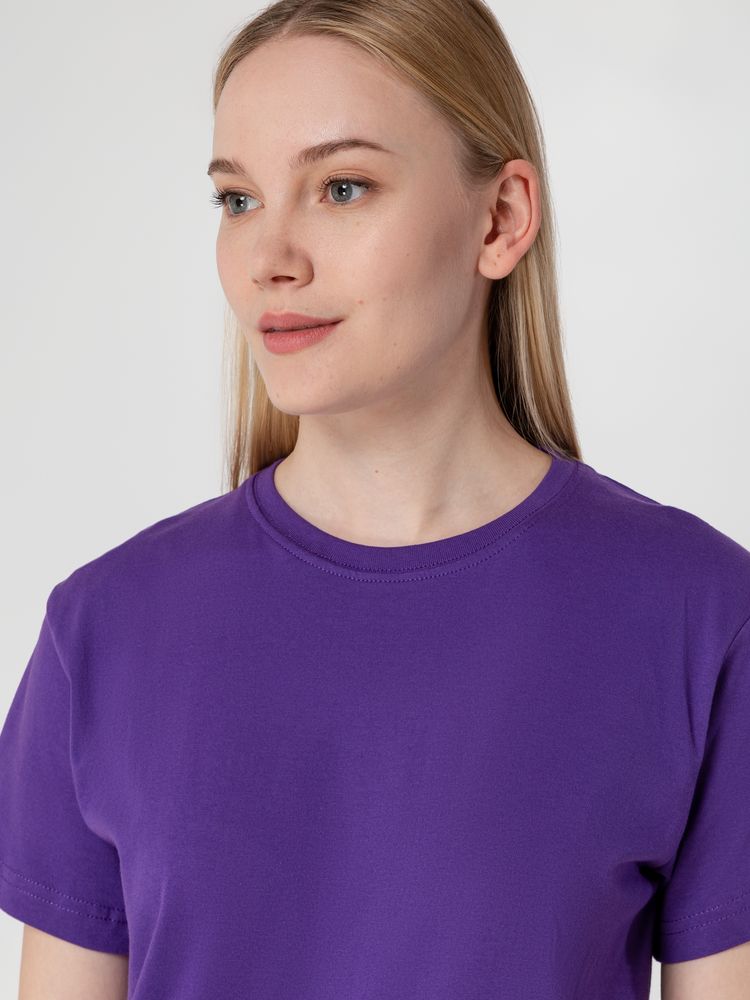 Футболка унисекс T-Bolka 160, фиолетовая / Миниатюра WWW (1000)