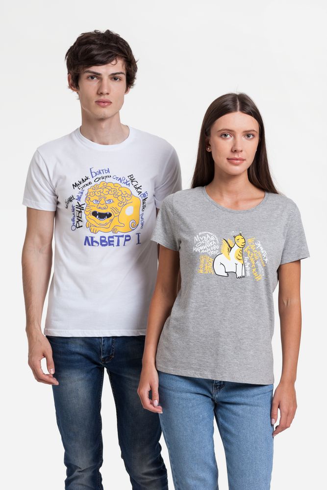 Футболка «Гидонисты», белая / Миниатюра WWW (1000)