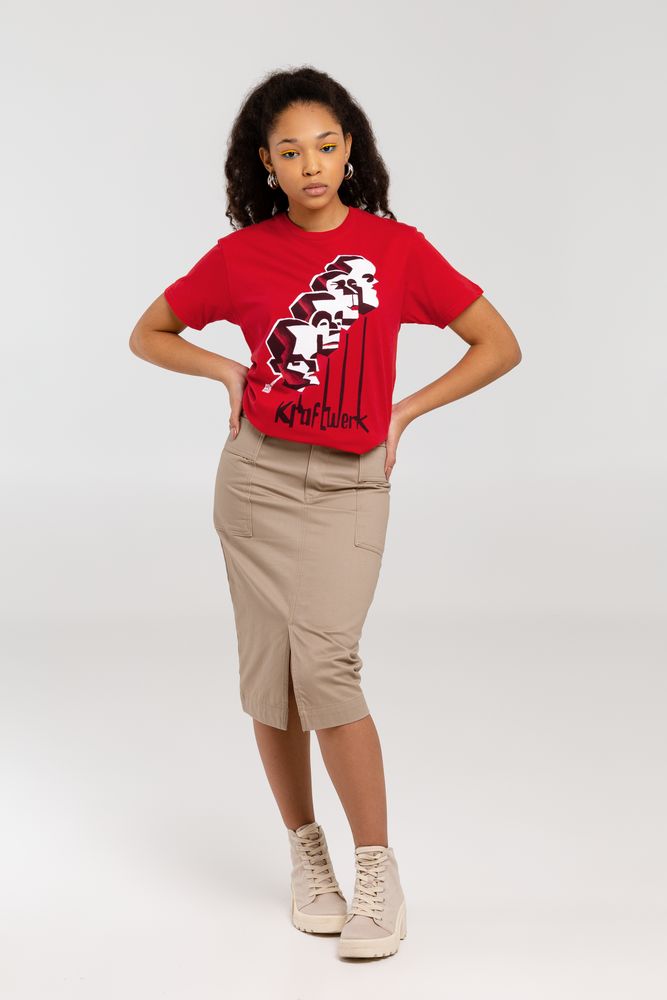 Футболка «Меламед. Kraftwerk», красная / Миниатюра WWW (1000)