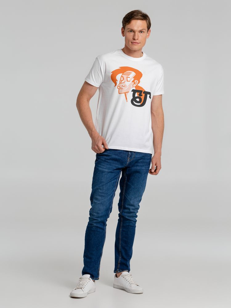 Футболка «Меламед. Борис Гребенщиков», белая / Миниатюра WWW (1000)