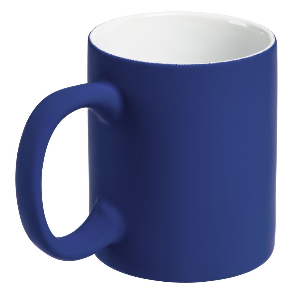 Кружка Sippy c покрытием софт-тач, синяя / Миниатюра WWW (1000)