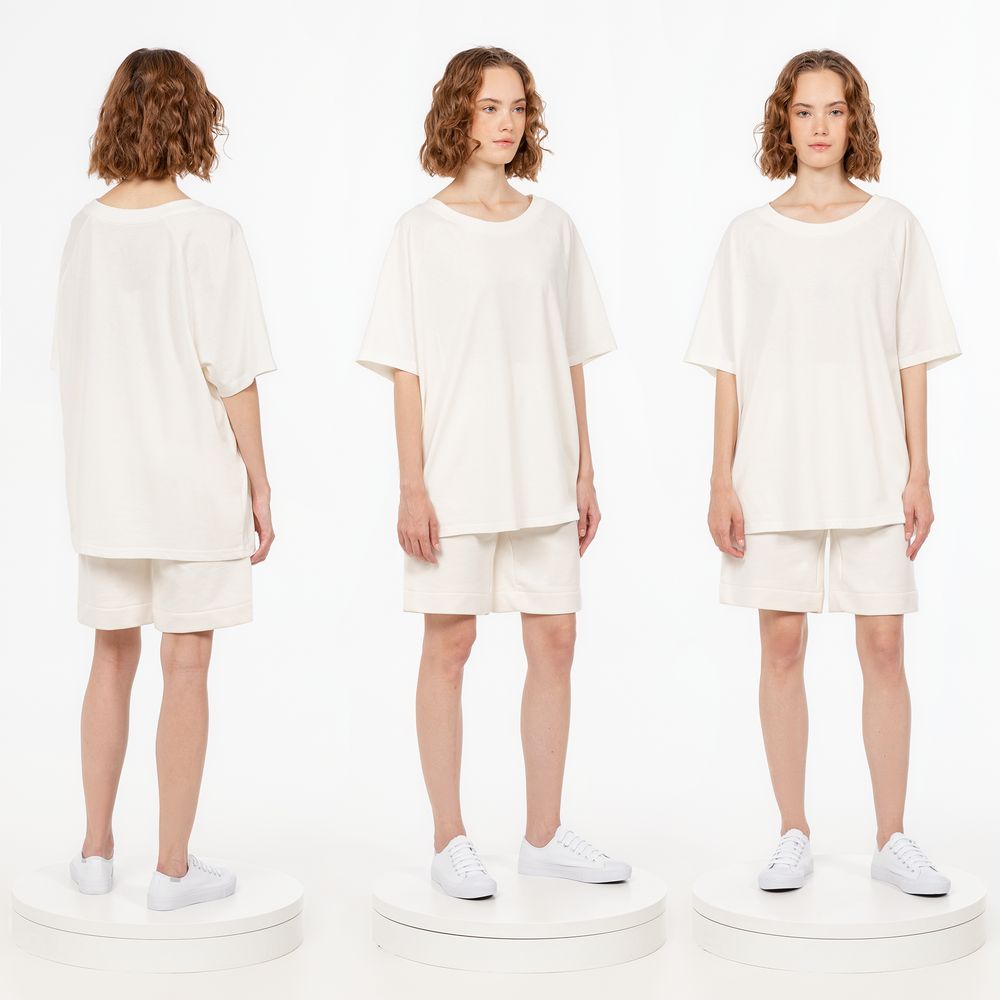 Футболка унисекс T2, молочно-белая / Миниатюра WWW (1000)