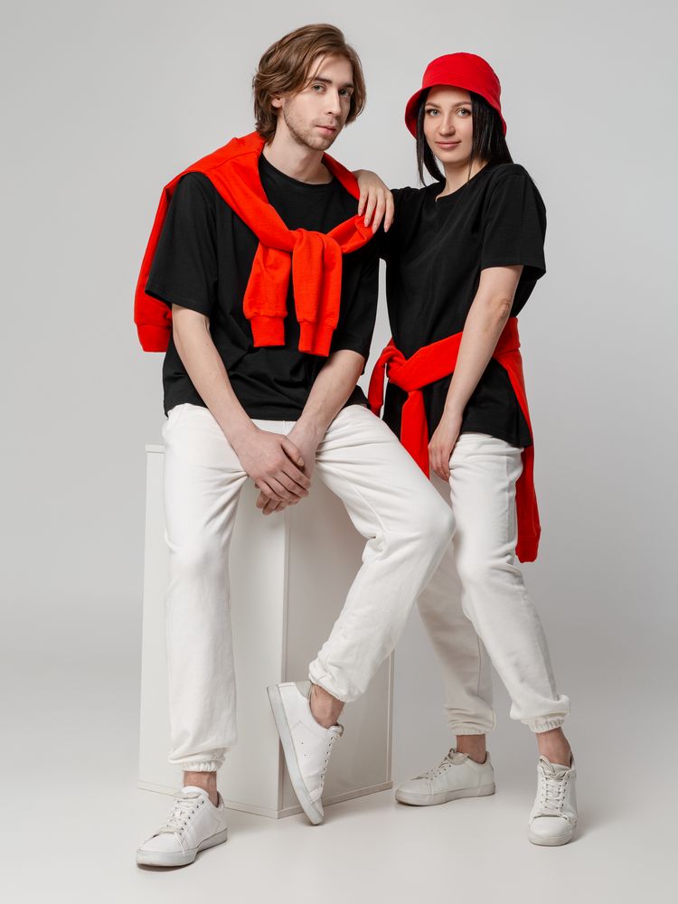 Футболка унисекс оверсайз Street Vibes, черная / Миниатюра WWW (1000)