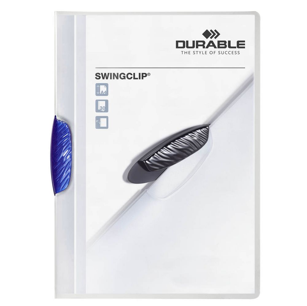 Папка Swingclip, с синим клипом / Миниатюра WWW (1000)