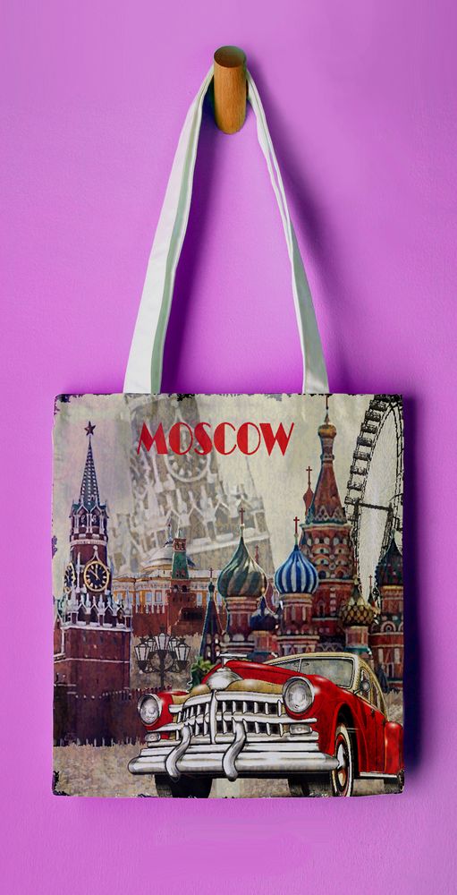 Холщовая сумка Colorit 250 с печатью на заказ / Миниатюра WWW (1000)