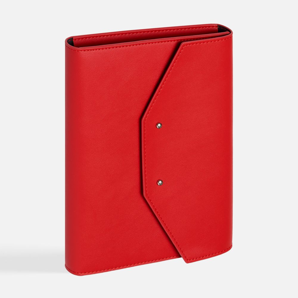 Ежедневник-органайзер Clean Slate, недатированный, красный / Миниатюра WWW (1000)