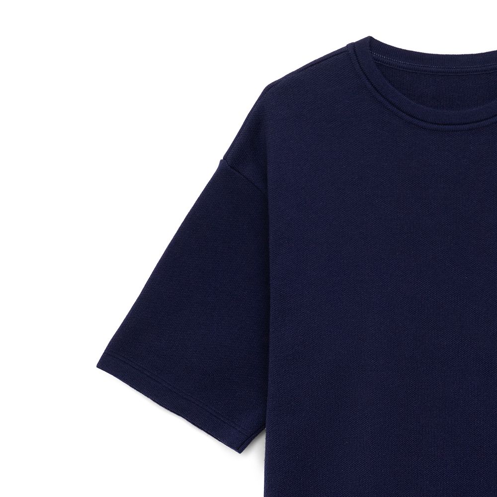 Джемпер с коротким рукавом Siluetti Volumica, темно-синий / Миниатюра WWW (1000)