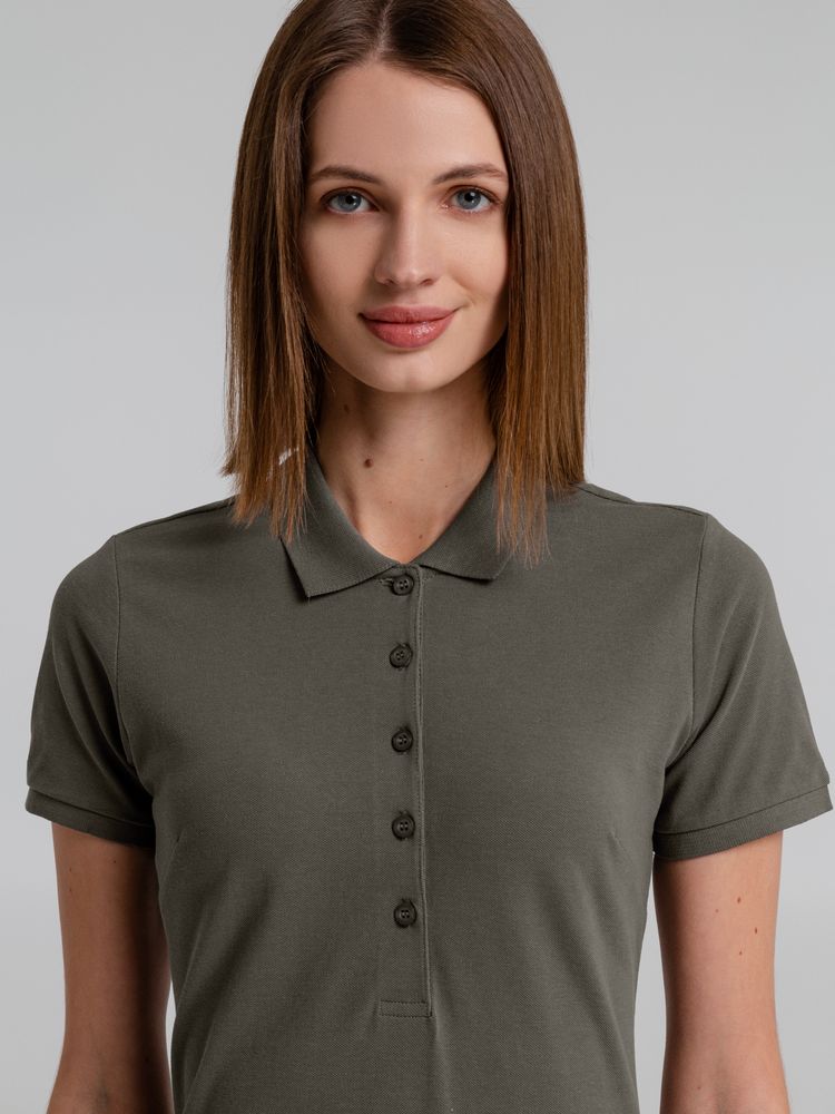 Рубашка поло женская Neptune, темно-серая / Миниатюра WWW (1000)