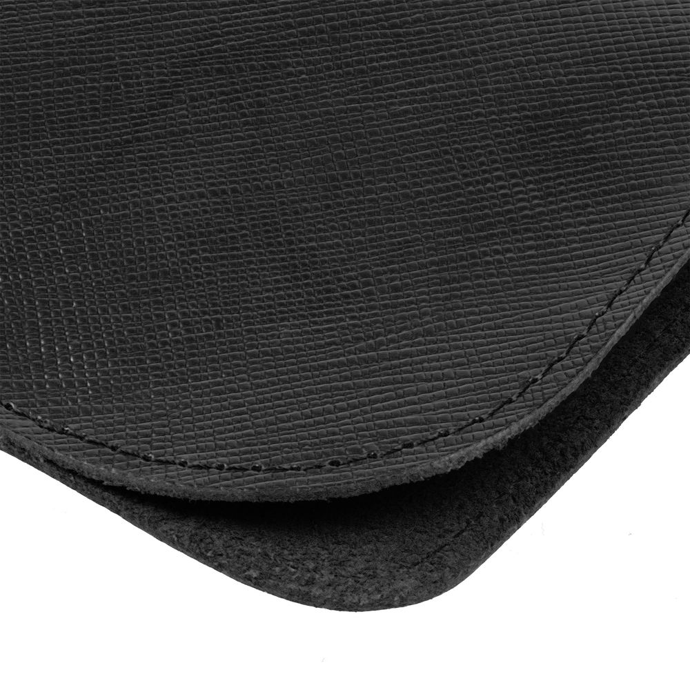 Чехол для паспорта Linen, черный / Миниатюра WWW (1000)