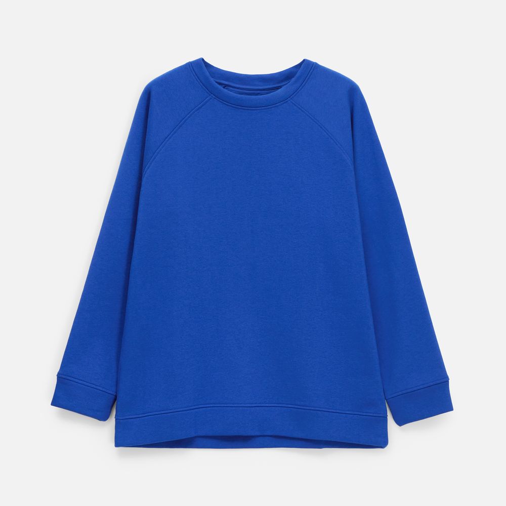 Свитшот унисекс S1, синий / Миниатюра WWW (1000)