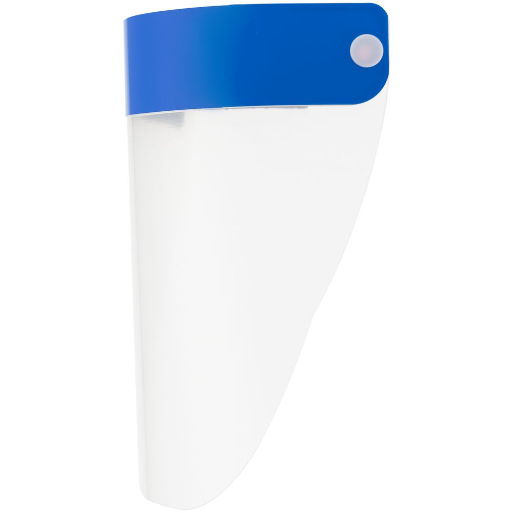 Прозрачный экран для лица Barrier, немедицинский, с синей лентой / Миниатюра WWW (1000)