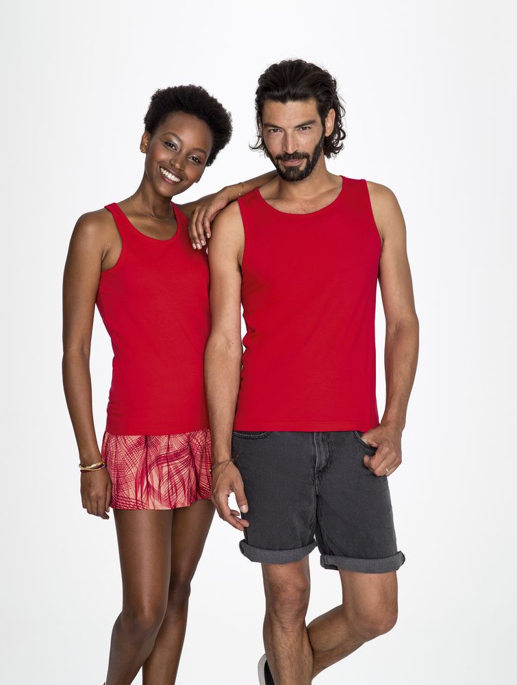 Майка мужская Justin 150, оранжевая / Миниатюра WWW (1000)