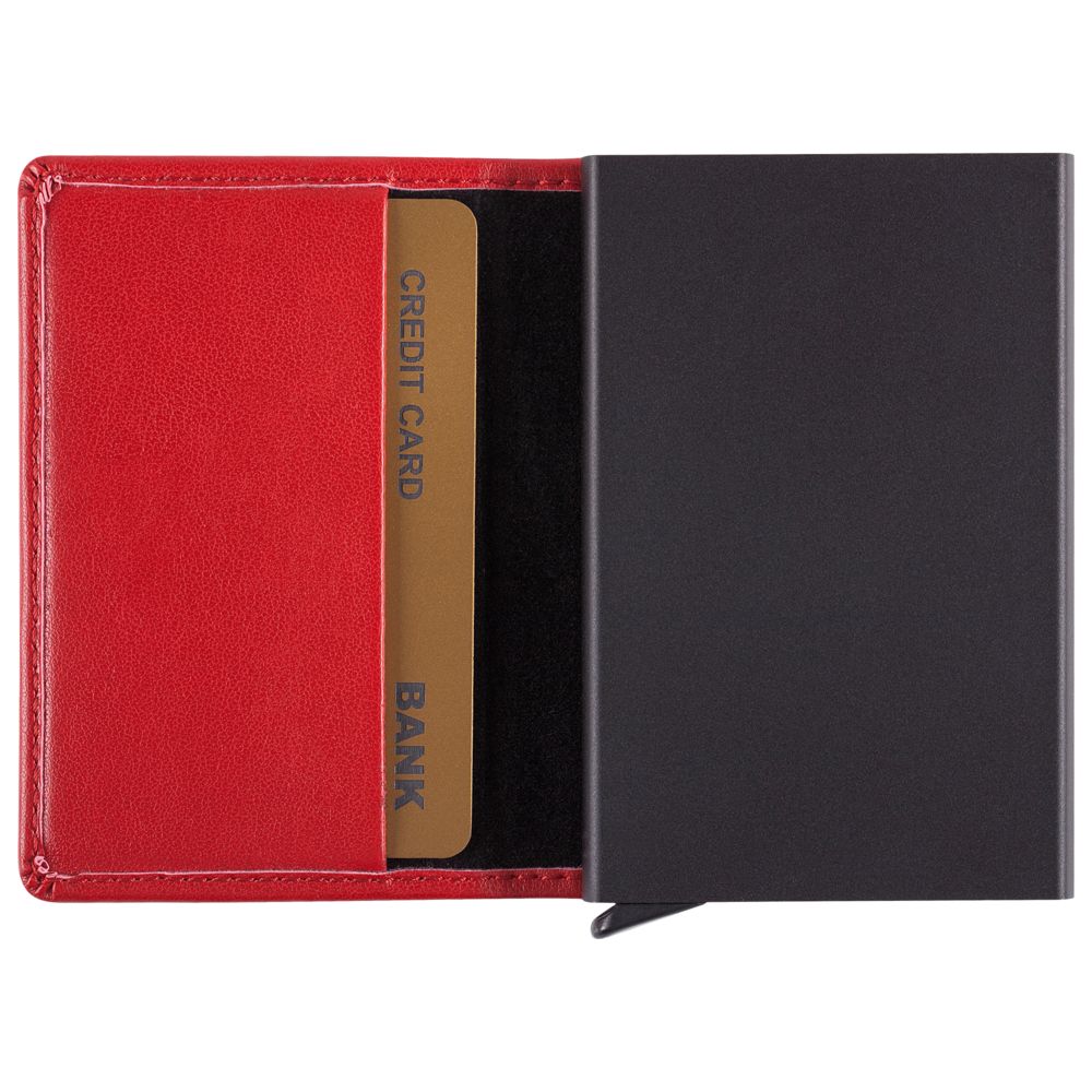 Футляр для кредитных карт Stroll, красный / Миниатюра WWW (1000)