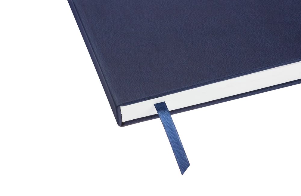 Ежедневник New Brand, недатированный, синий / Миниатюра WWW (1000)