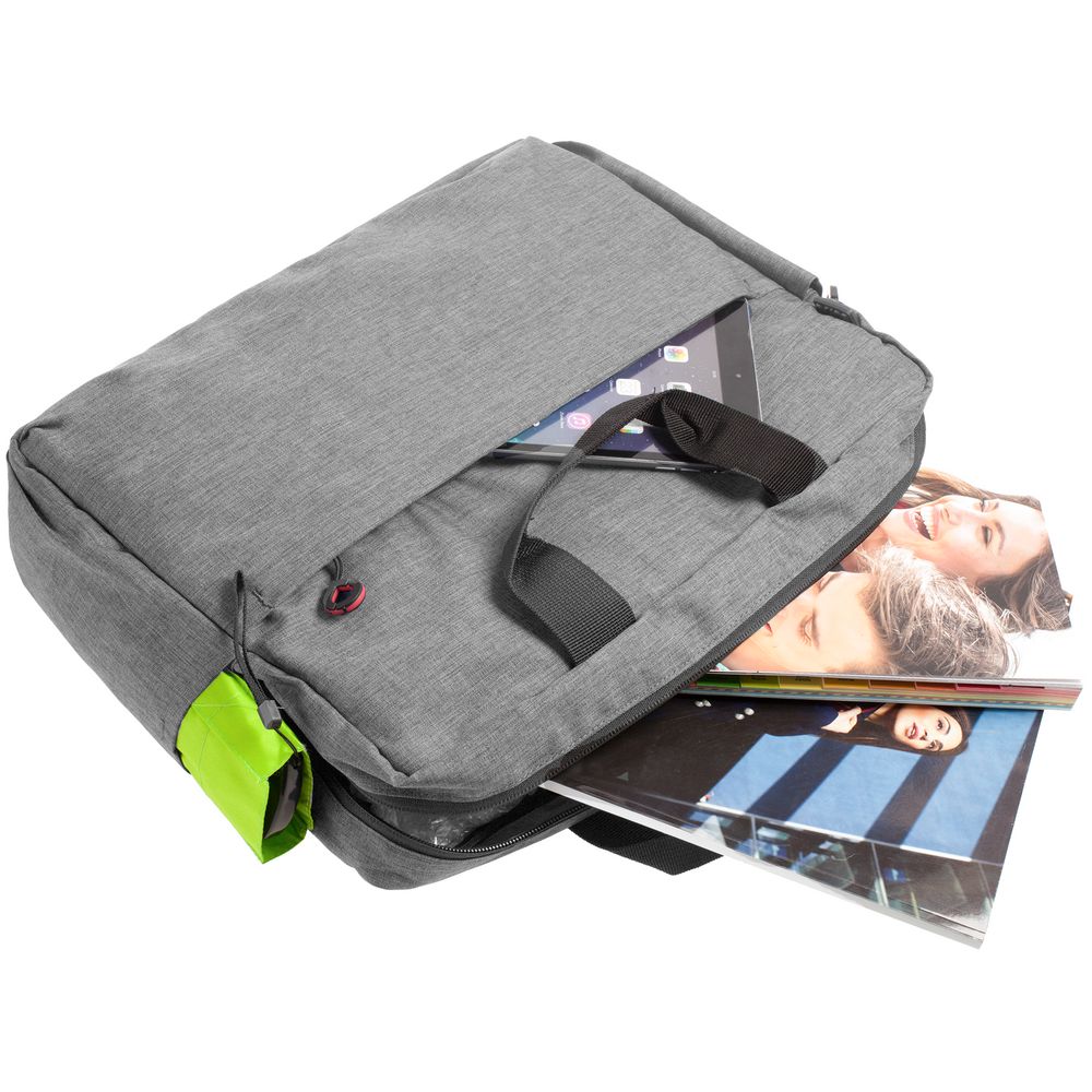 Сумка для ноутбука Locus, серая / Миниатюра WWW (1000)