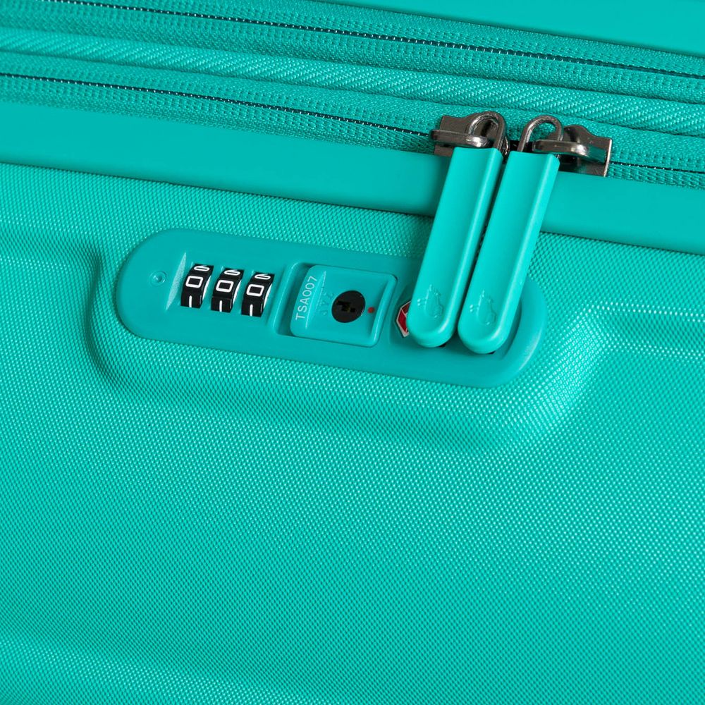 Чемодан Logoduck L, тиффани / Миниатюра WWW (1000)