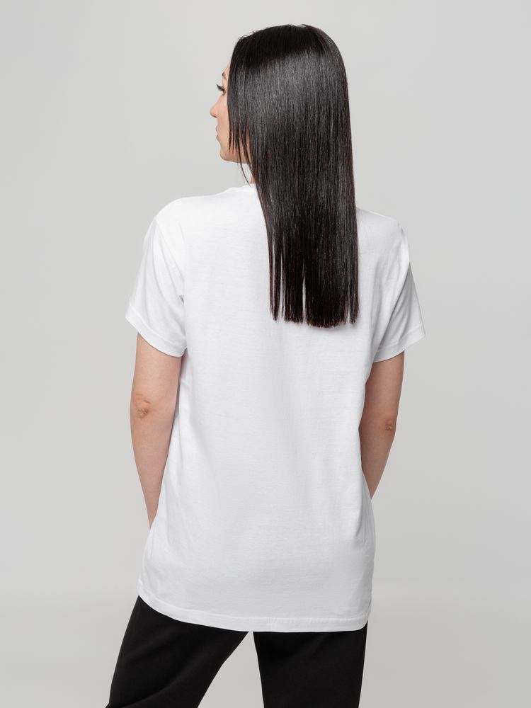 Футболка унисекс T-bolka 140, белая / Миниатюра WWW (1000)